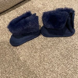 Booties royal blue